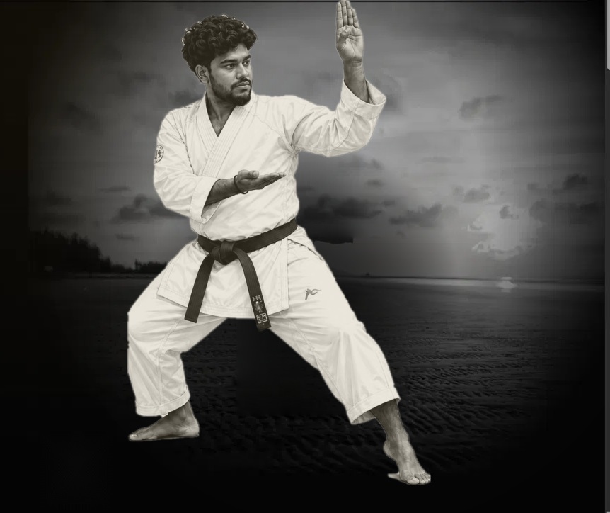 Dragon Force martial artist training visual
